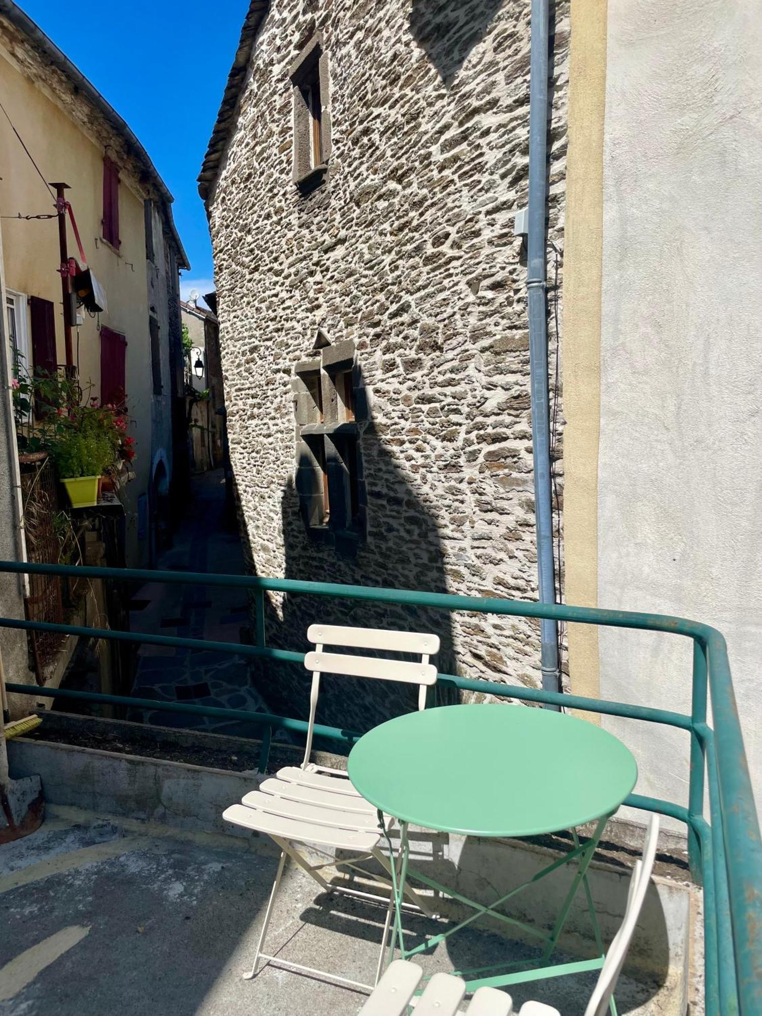 Saint-Germain-de-CalberteT2 Renove Avec Terrasse Au Coeur Des Cevennesアパートメント エクステリア 写真
